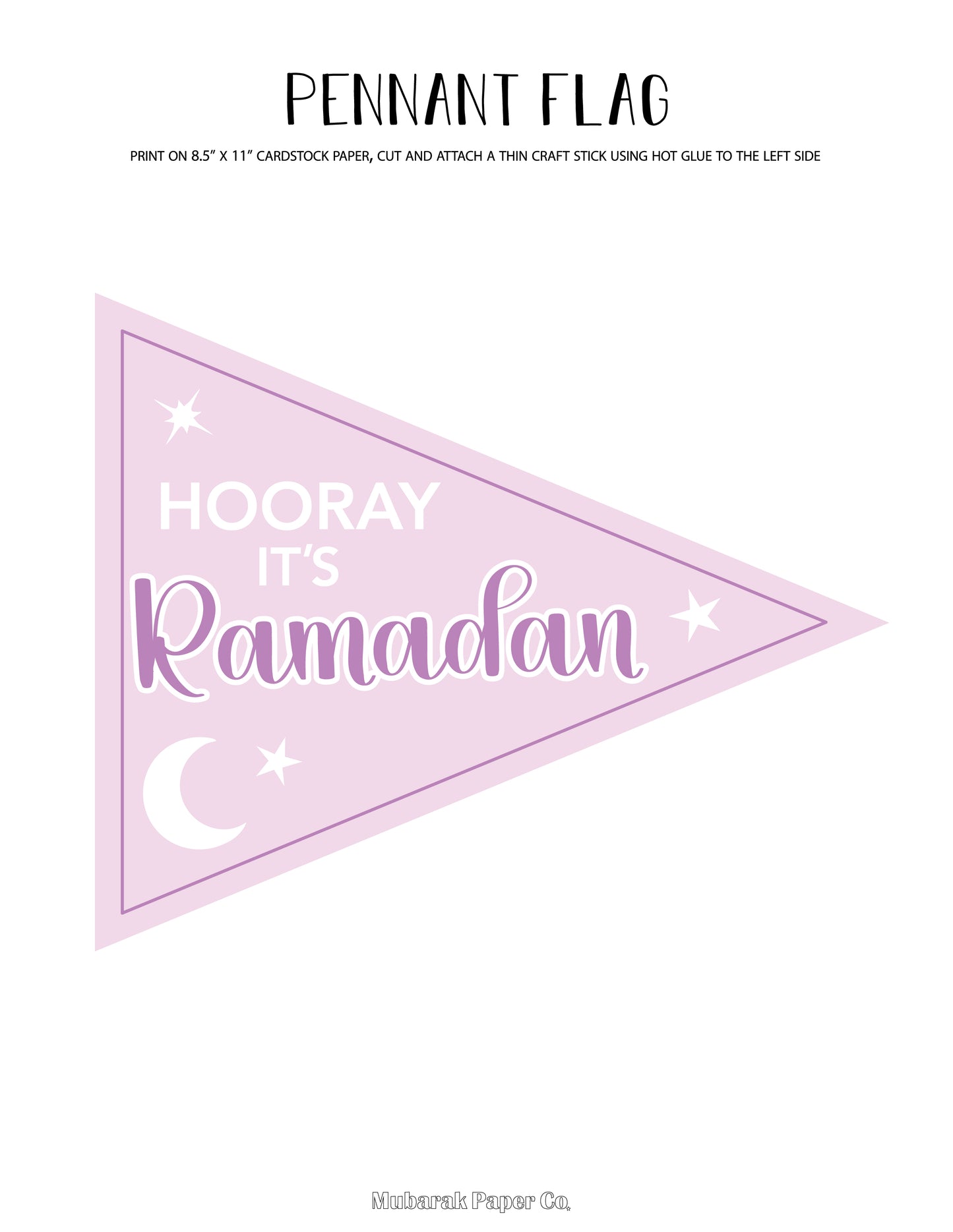 Ramadan Pennant Flags