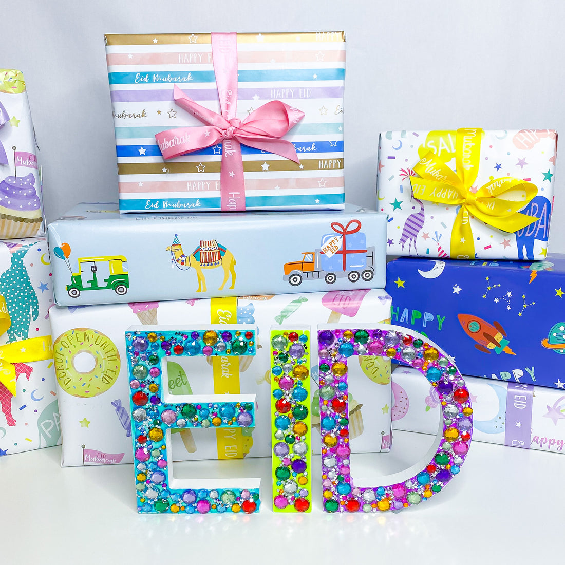 DIY Wooden Eid Sign