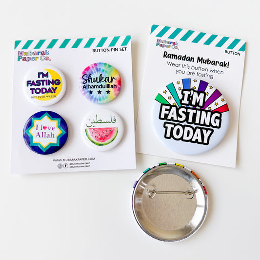 Button Pins & Ramadan Award