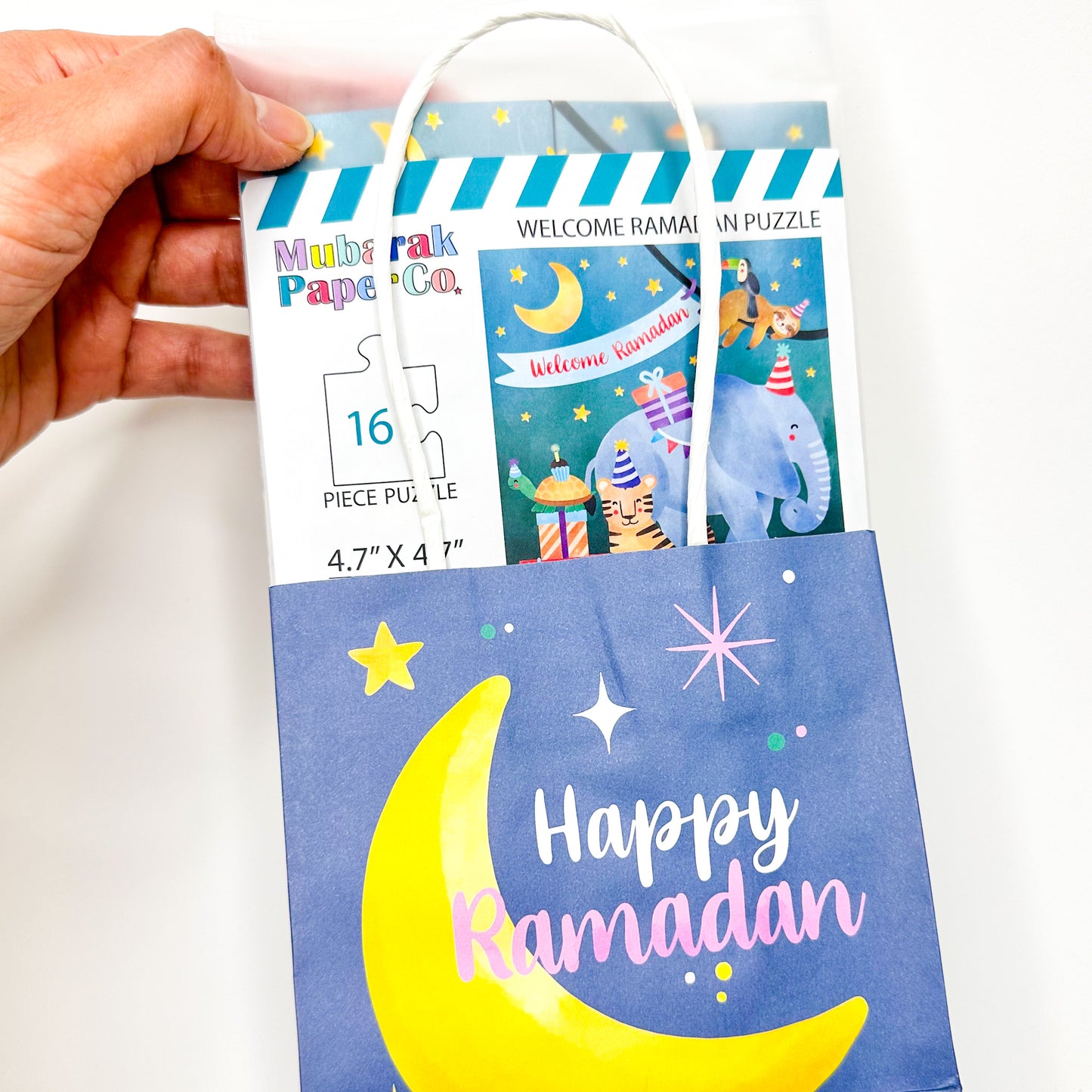 Ramadan Puzzles Pouch