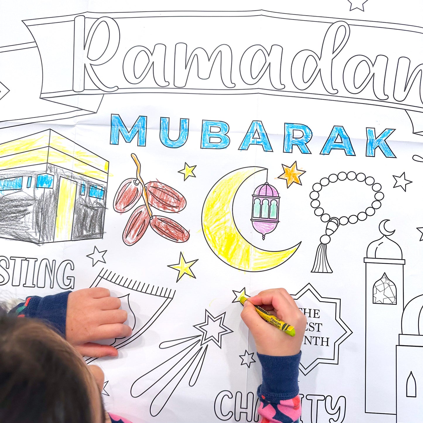 Coloring Posters - 3 in 1 Pack