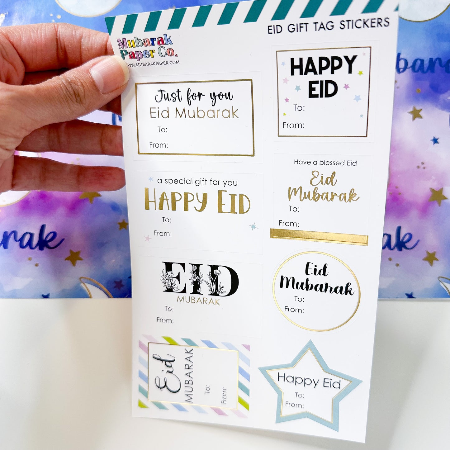 Gift Tag Stickers