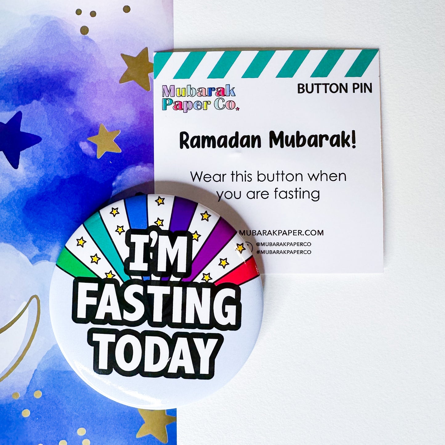 Button Pins & Ramadan Award