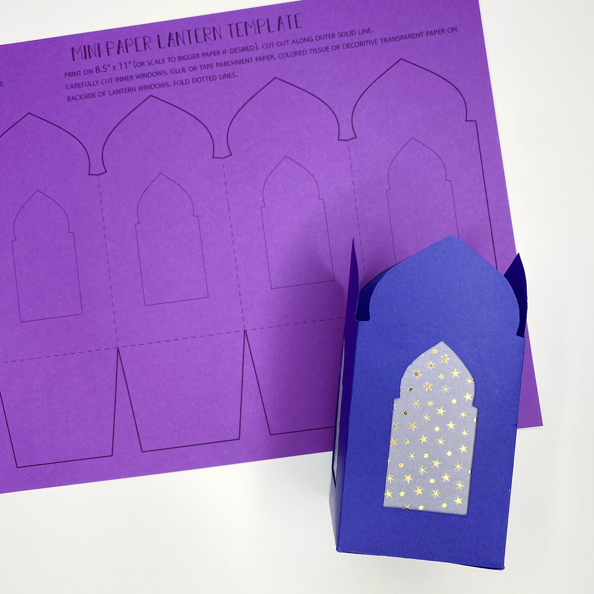 DIY Mini Lantern – Mubarak Paper Co.