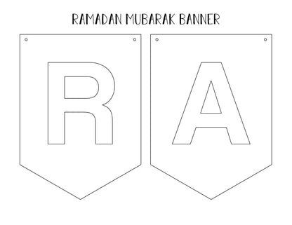 DIY Ramadan Wall Banner