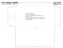 Load image into Gallery viewer, DIY Money Envelope Template

